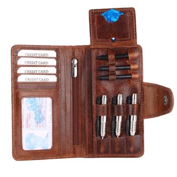 Buffalo Leather Darts Wallet, 10 of 11