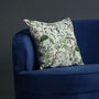 Luxury Super Soft Velvet Cushion Welsh Meadow Floral, thumbnail 3 of 7