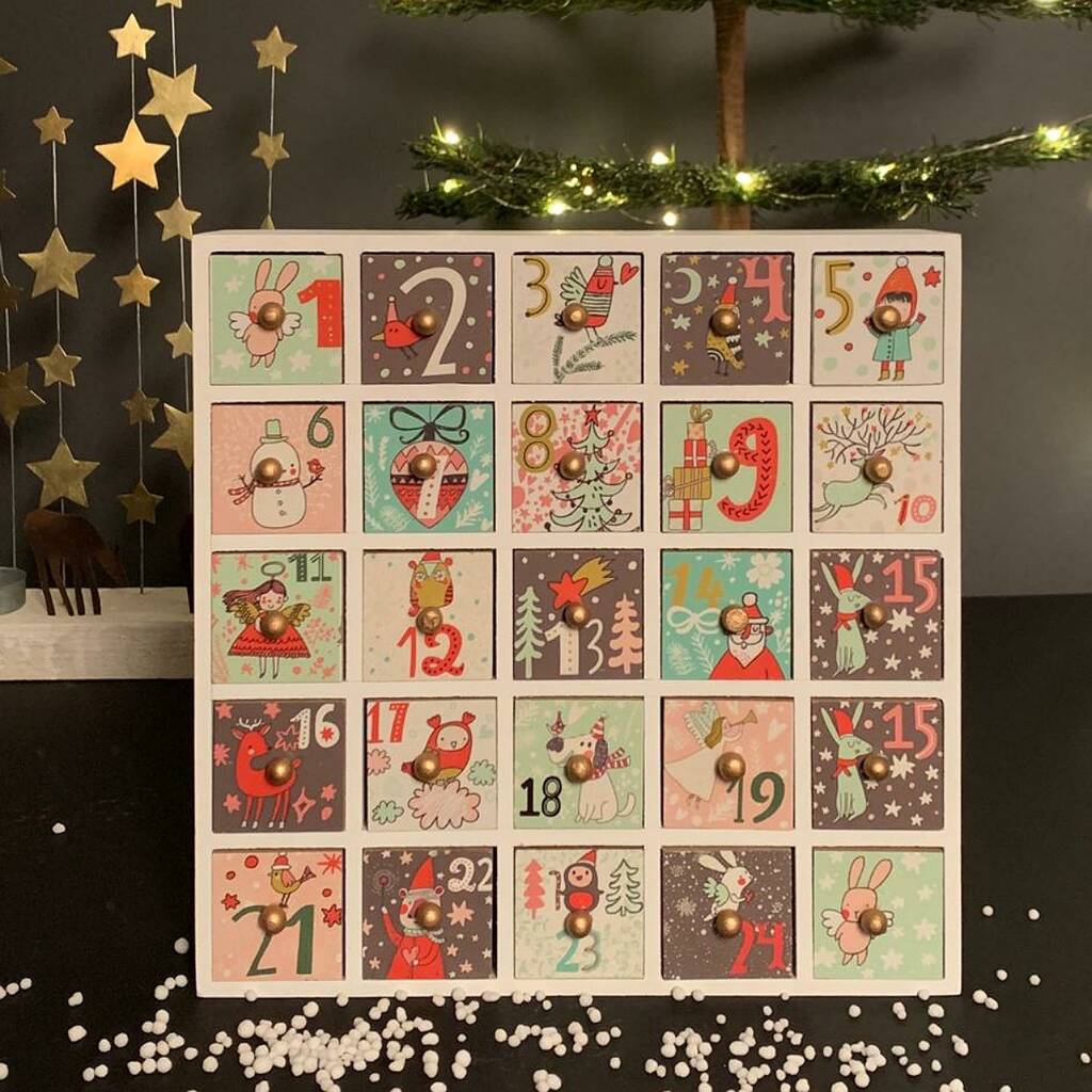 Advent Calendar Box With Drawers By Nest Notonthehighstreet