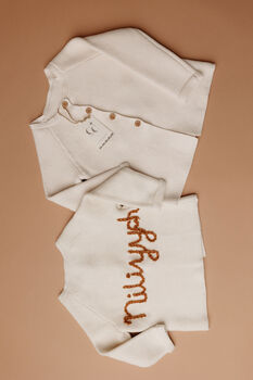Personalised Handstitched Cardigan, 10 of 12