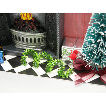 Luxury Christmas Fireplace Card, 6 of 6