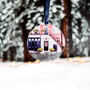 Personalised Photo First Christmas In New Home Bauble, thumbnail 5 of 8