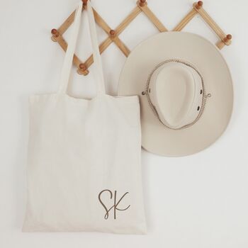 Personalised Initial Tote Bag, 2 of 2
