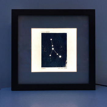 Personalised Cancer Constellation Light Box, 4 of 5