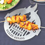 Personalised Stainless Steel BBQ Trivet, thumbnail 2 of 3