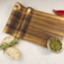 Personalised Cheese And Biscuits Acacia Wood Board, thumbnail 3 of 4