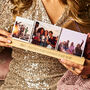 Personalised Message Wooden Photo Block, thumbnail 1 of 2