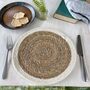 Respiin Set Of Six Seagrass And Jute Tablemats Naturals, thumbnail 7 of 9