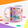 Pink Stationery Addict Mug, thumbnail 2 of 3