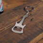 Dapper Chap Guitar Bottle Opener Keyring | In Gift Box | Key Accessory | Father's Day Gift, thumbnail 1 of 5