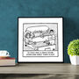Personalised Dog Print, Everyone Knew Their Place, thumbnail 1 of 2