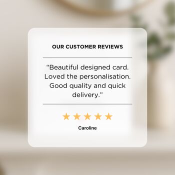 Personalised Simple Engagement Card For Couple Or Friends, 3 of 7