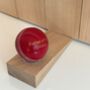 Personalised Full Size Cricket Ball Doorstop, thumbnail 3 of 6