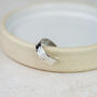 Sterling Silver Hammered Toe Ring, thumbnail 3 of 4
