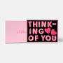 Thinking Of You Letterbox Message Cookies Pink, thumbnail 2 of 7