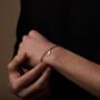 3 Mm Silver Box Chain Bracelet For Men And Women, thumbnail 11 of 12
