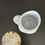 Handmade Sculptural Porcelain Cup, thumbnail 3 of 5