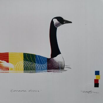 'Canada Goose' Original Handmade Limited Edition Art, 11 of 11
