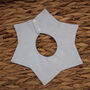 Blue Star Shape Baby Collar Dribble Bib, thumbnail 1 of 8