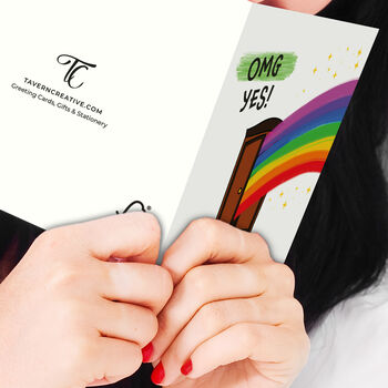 Coming Out Card – Rainbow Closet Pride Greeting, 4 of 5