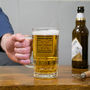 Personalised Brewmaster Beer Tankard, thumbnail 2 of 5