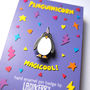 Penguinicorn Penguin Enamel Pin, thumbnail 3 of 5