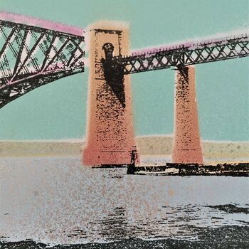 'Forth Bridge' Original Signed Screen Print, 3 of 7