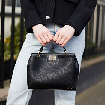 Personalised Top Handle Cross Body Bag, 5 of 8