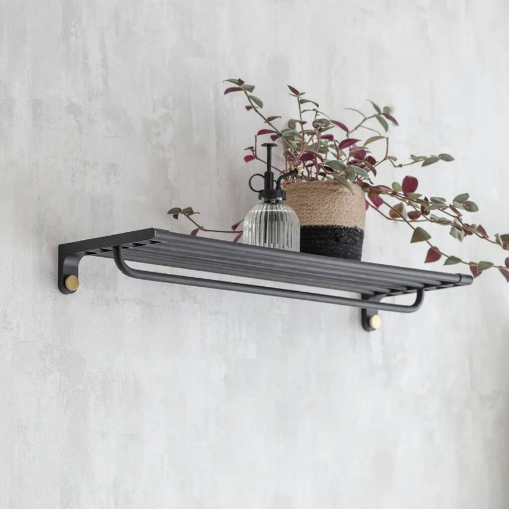 Black Steel Shelf By Sophie MacBain