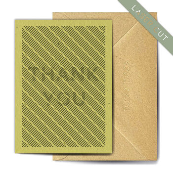 Thank You Laser Cut Plantable Thank You Card, 2 of 3