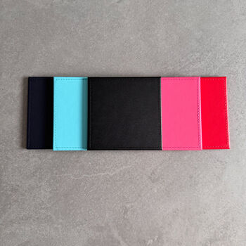 Personalised Leather Coaster – Stylish Gift For Him Or Her, 7 of 8