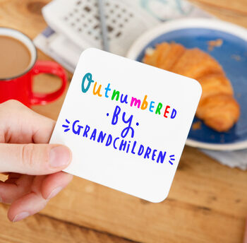 Grandad 'Outnumbered By Grandchildren' Card, 5 of 8