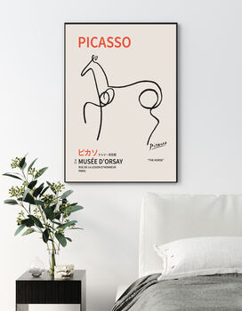 Picasso Japanese Horse Exhibition Art Print, 3 of 4