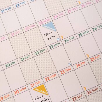 2026 2027 Landscape Academic Year Wall Planner | Play Nice Arches, 2 of 6