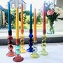 Colourful Glass Candlestick, thumbnail 2 of 12