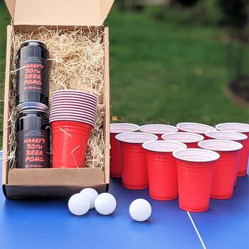 Personalised Beer Pong Gift Box, 4 of 4