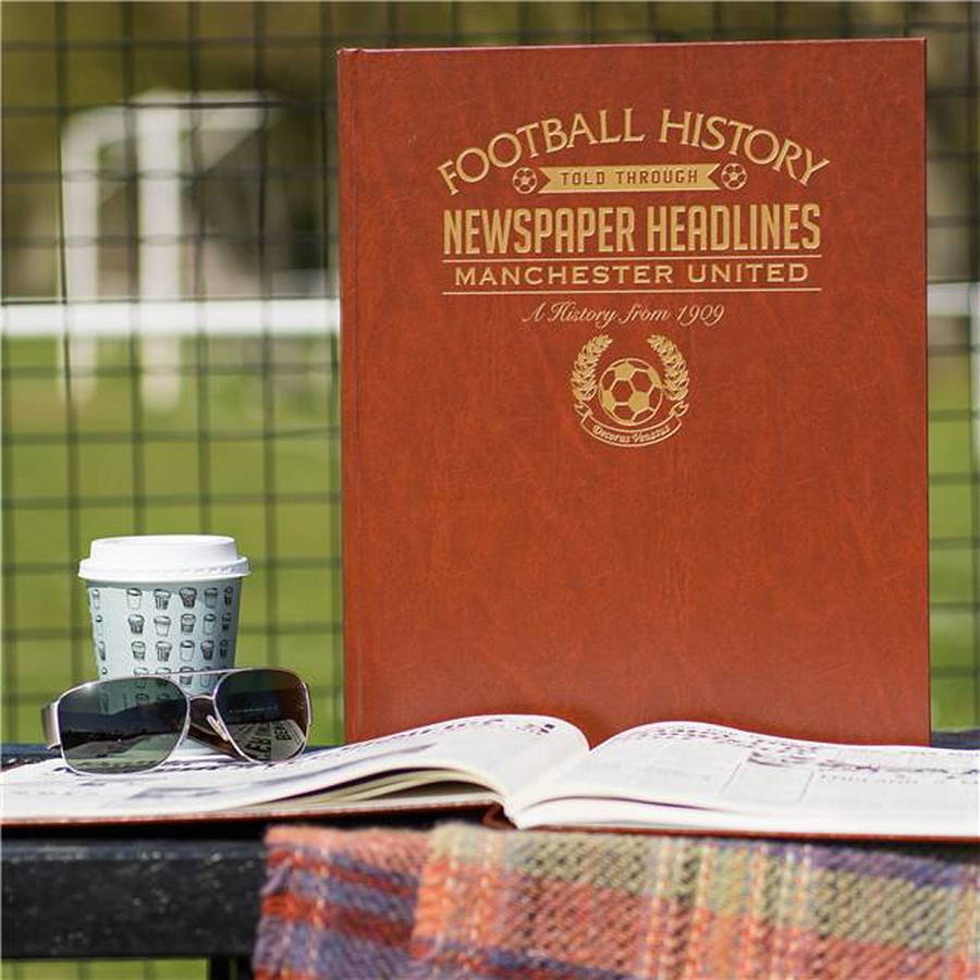 PERSONALISED AMERICAN FOOTBALL Team Club FC NEWSPAPER Book History Gifts for 