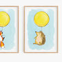 Woodland Animals Nursery Print Trio Set, thumbnail 7 of 8