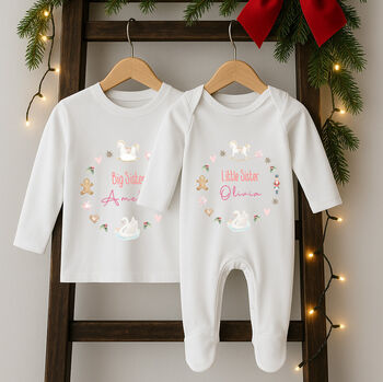 Personalised Christmas Matching Sibling Set Nutcracker, 2 of 4