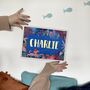Personalised Under The Sea Gold Name Print, thumbnail 2 of 8