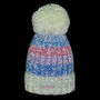 Gradient Northern Lights Reflective Super Bobble Hat, thumbnail 2 of 3