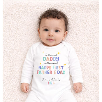 Personalised Colourful Father’s Day Outfit, 5 of 10