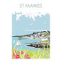 St Mawes Harbour Cornwall Art Print, thumbnail 3 of 3