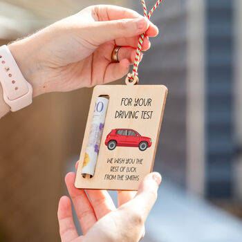 Personalised Driving Lessons Fund Money Gift Holder, 5 of 5