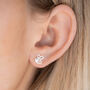 Queen Bee Sterling Silver Earrings, thumbnail 3 of 7