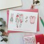 Personalised Pink New Baby Clothes Card, thumbnail 2 of 6