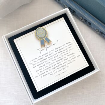 Thoughtful Teacher Gift Pin With Poem | Light Hearted Thank You Teacher Gift | End Of Term Teaching Assistant Gift, 8 of 12