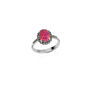 Red Opal Sterling Silver Ring, thumbnail 2 of 6