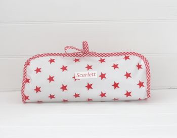 Personalised Wipe Clean Baby Changing Bag And Mat, 6 of 8