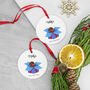 Personalised Dog’s First Christmas Ornament, thumbnail 3 of 5